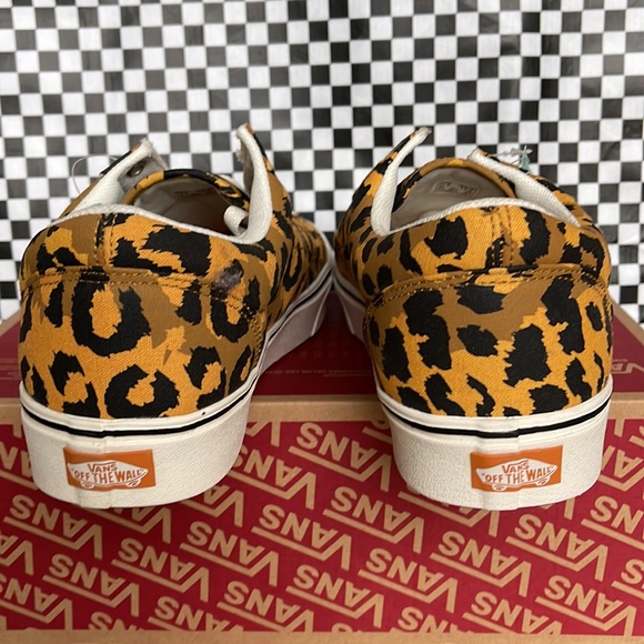 Vans Comfycush Old Skool Leopard Golden Brown /Golden Glow Men’s sneakers - Picture 14 of 16
